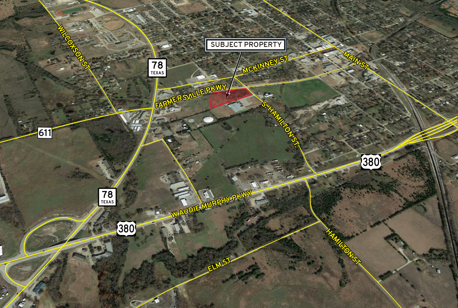 162 176 HAMILTON ST., Farmersville, Texas 75442 +/ 3 AC FOR SALE IN