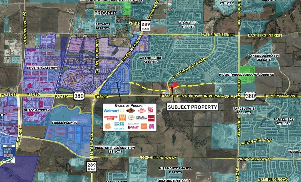 NEC Of HWY 380 And La Cima Blvd, Prosper, Texas 75078 380 And La Cima Blvd